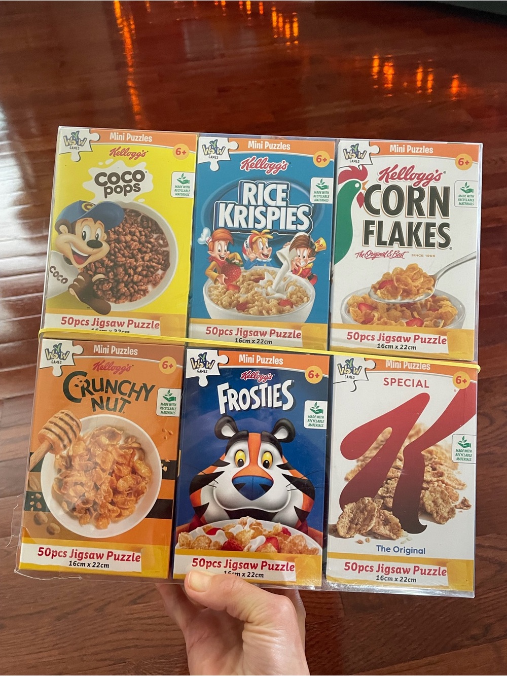 YWOW Kellogg’s Mini Puzzles 6 Pack Set